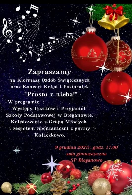 Zaproszenie na kiermasz świąteczny