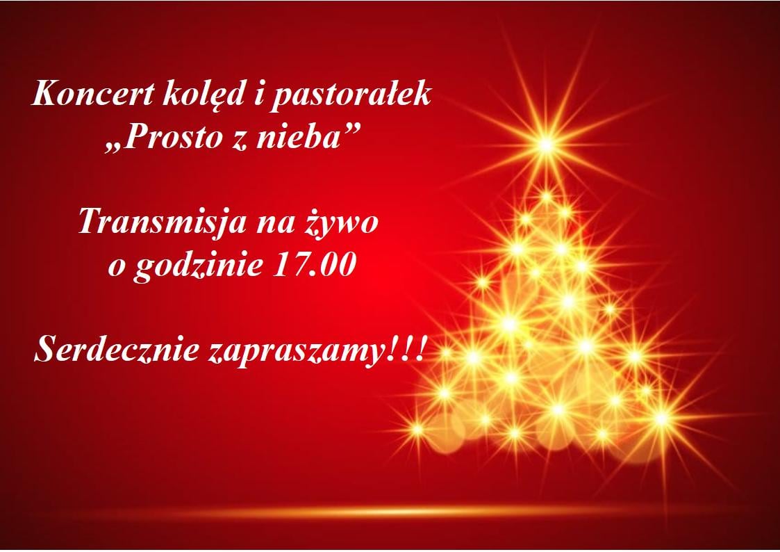 zaproszenie na koncert kolęd