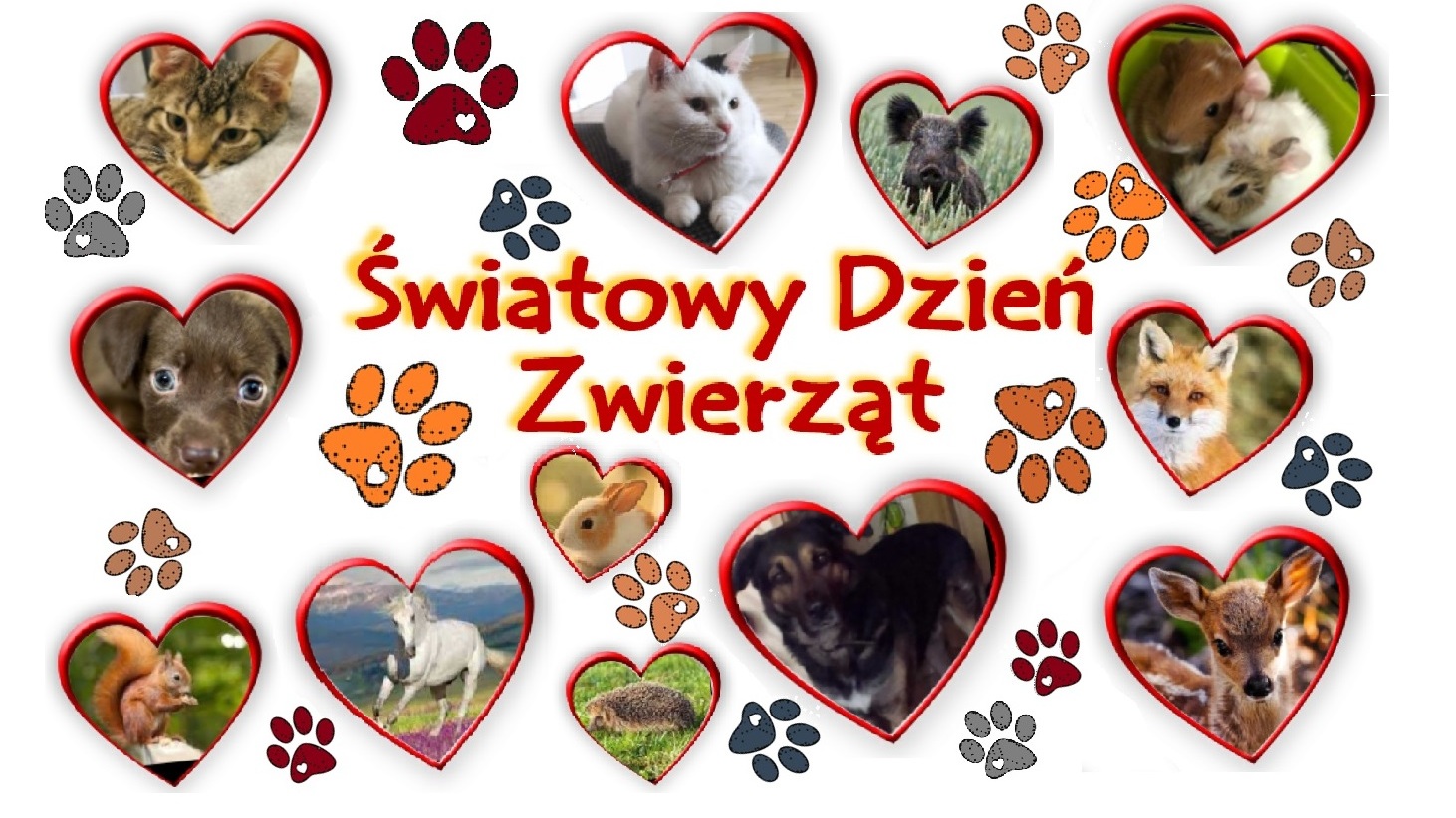 Plakat Światowy Dzień Zwierząt